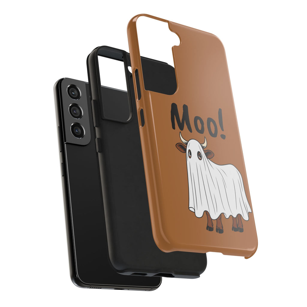 Ghost Cow– Tough Phone Case
