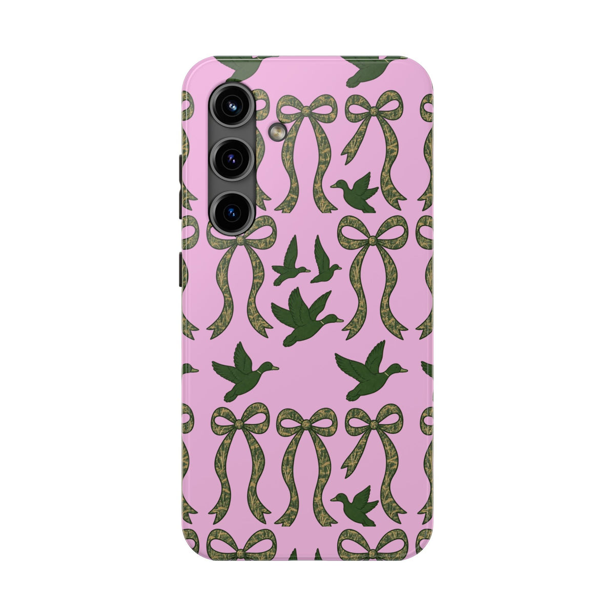 Duck "Cam-bow"— Tough Phone Case (Pink)