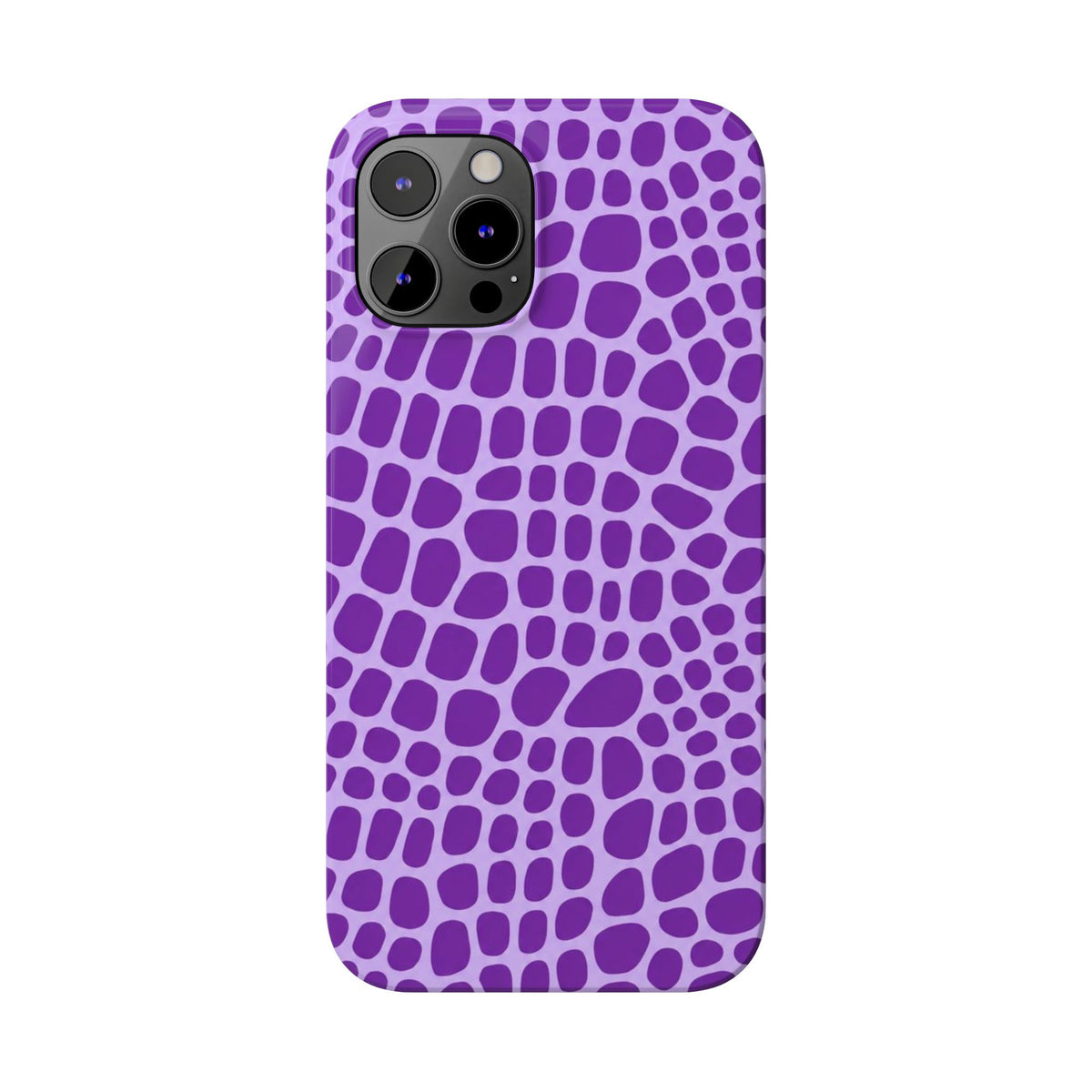 Purple Gator - Slim iphone Case