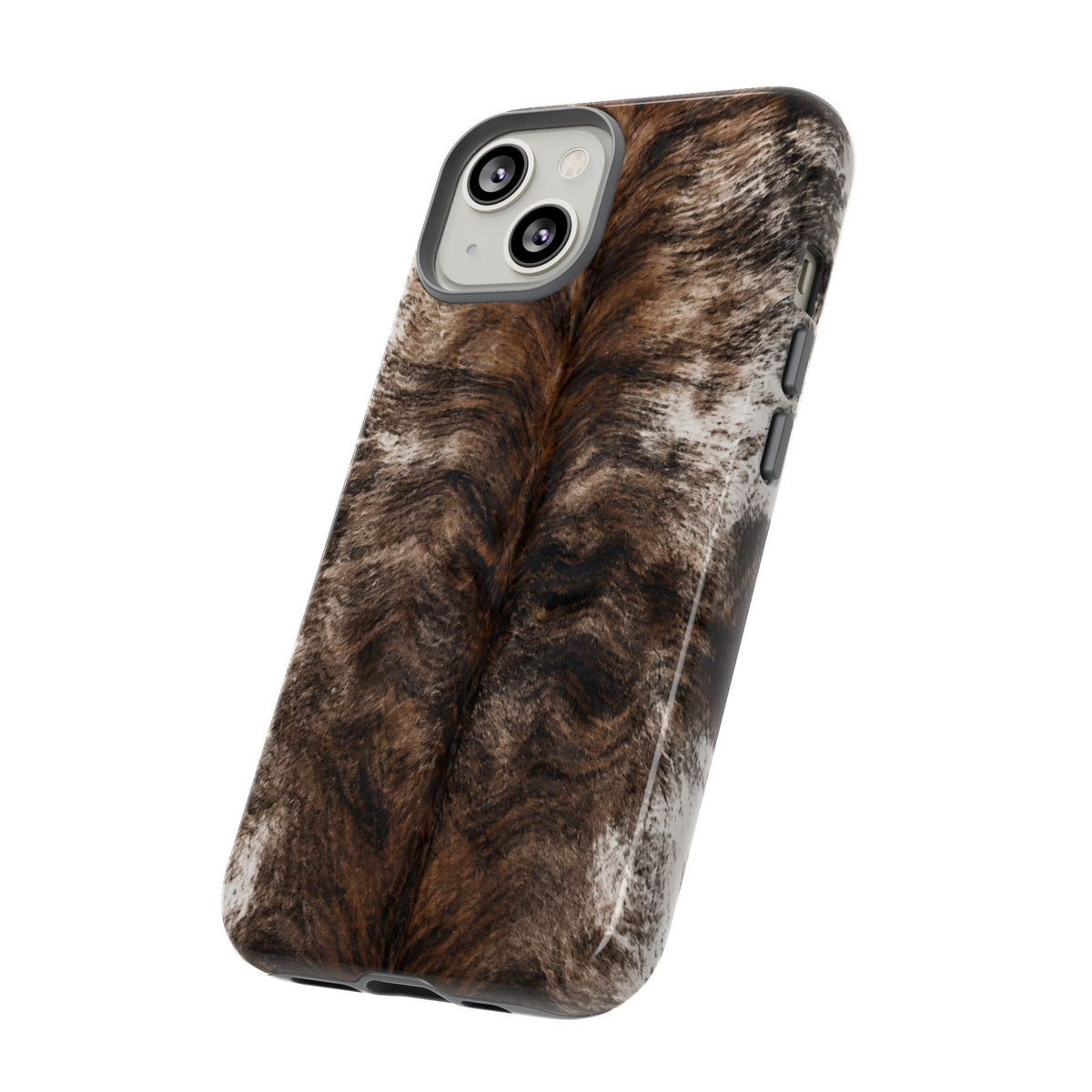 The Brindle Cow  —  Cow Print Tough iphone Case