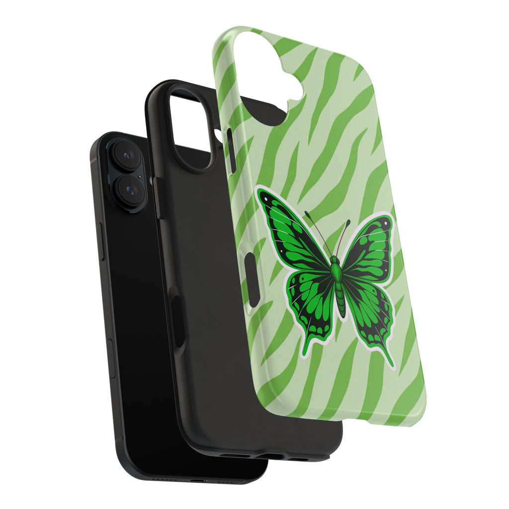 Green Butterfly - Tough Phone Case
