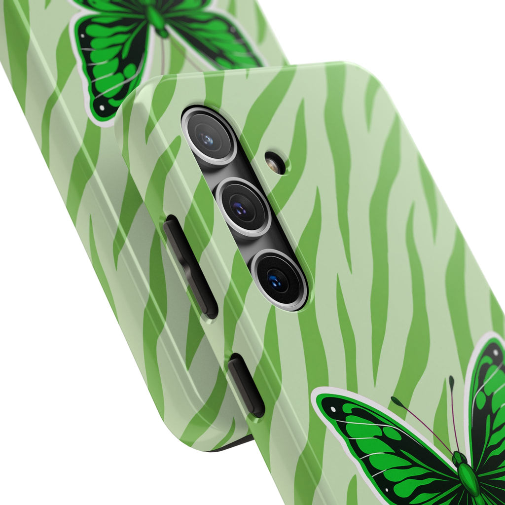 Green Butterfly - Tough Phone Case