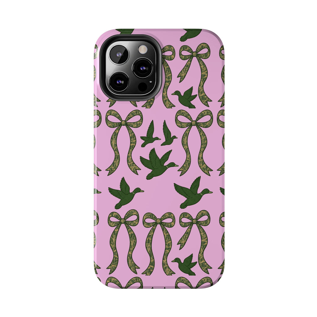 Duck "Cam-bow"— Tough Phone Case (Pink)