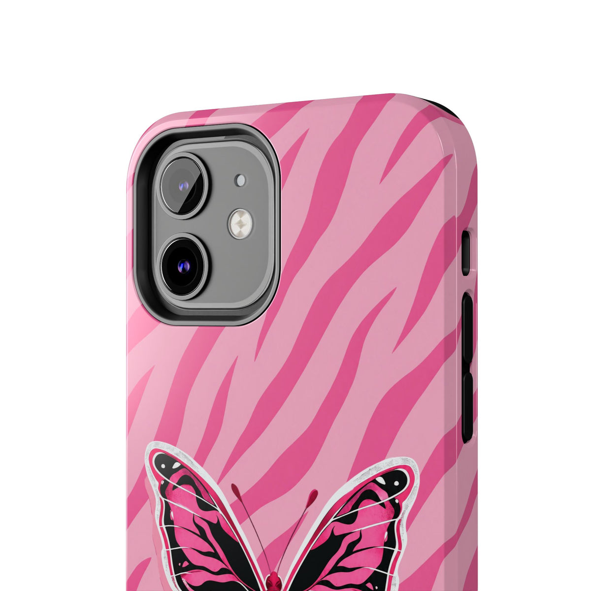 Pink Butterfly - Tough Phone Case