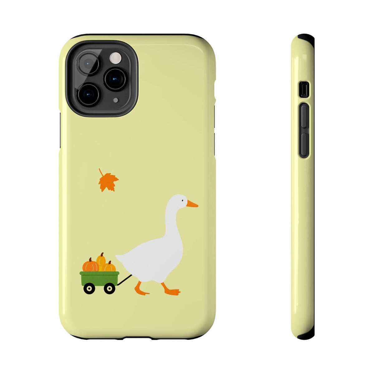 Pumpkin Pick'n —  Tough Phone Case (Yellow)