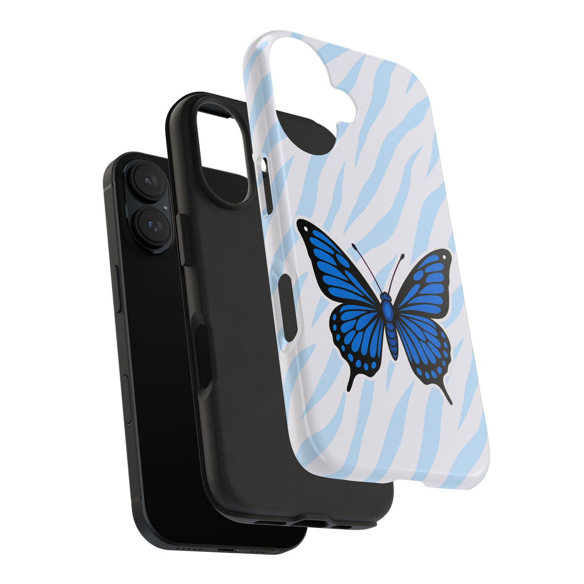 Blue Butterfly — Tough Phone Case