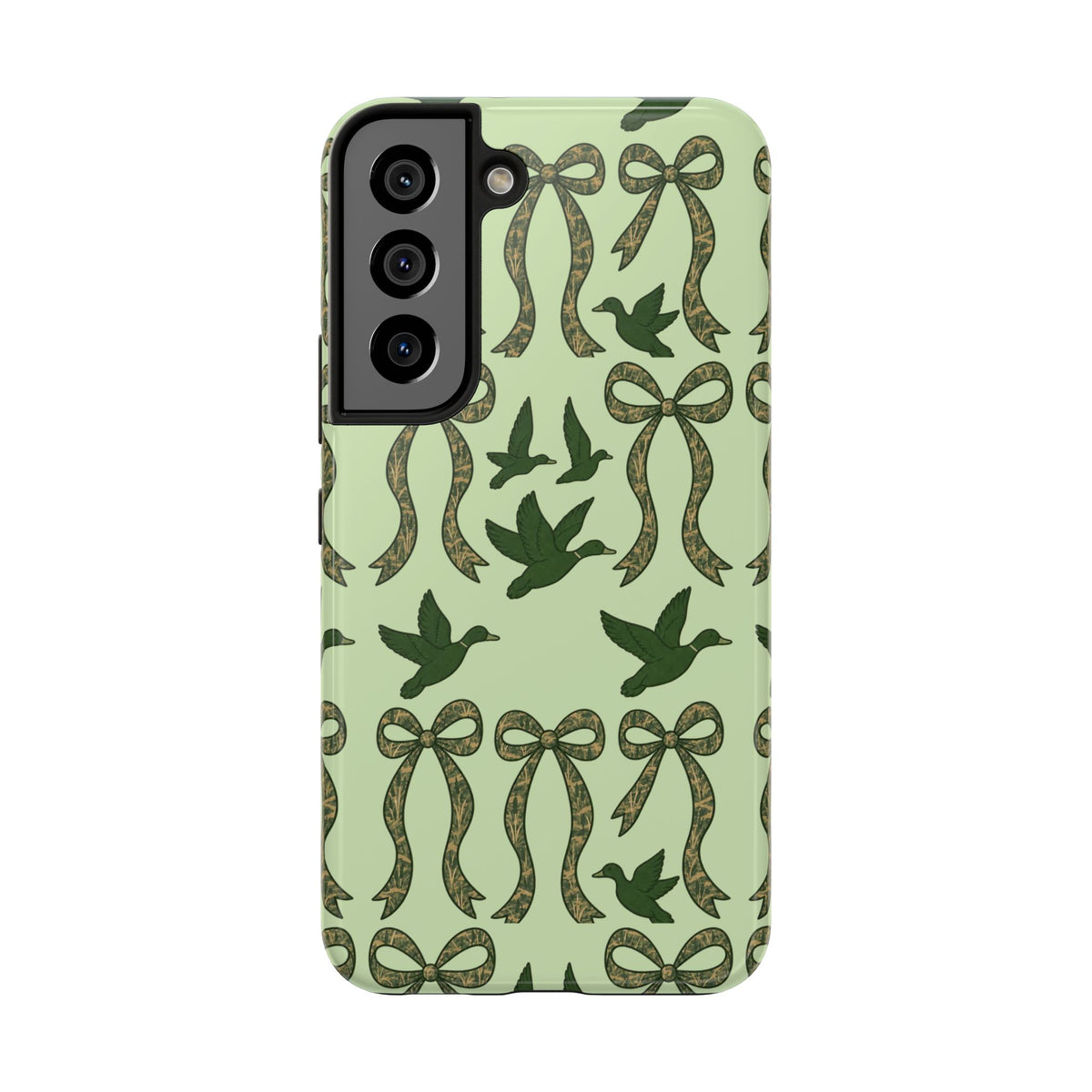 Duck "Cam-bow" - Tough Phone Case (Green)