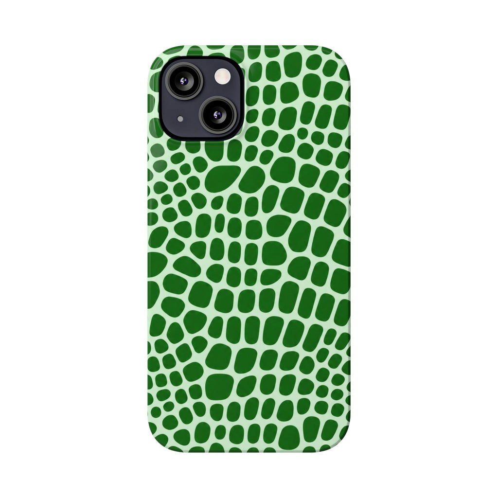 Green Gator - Slim iphone Case