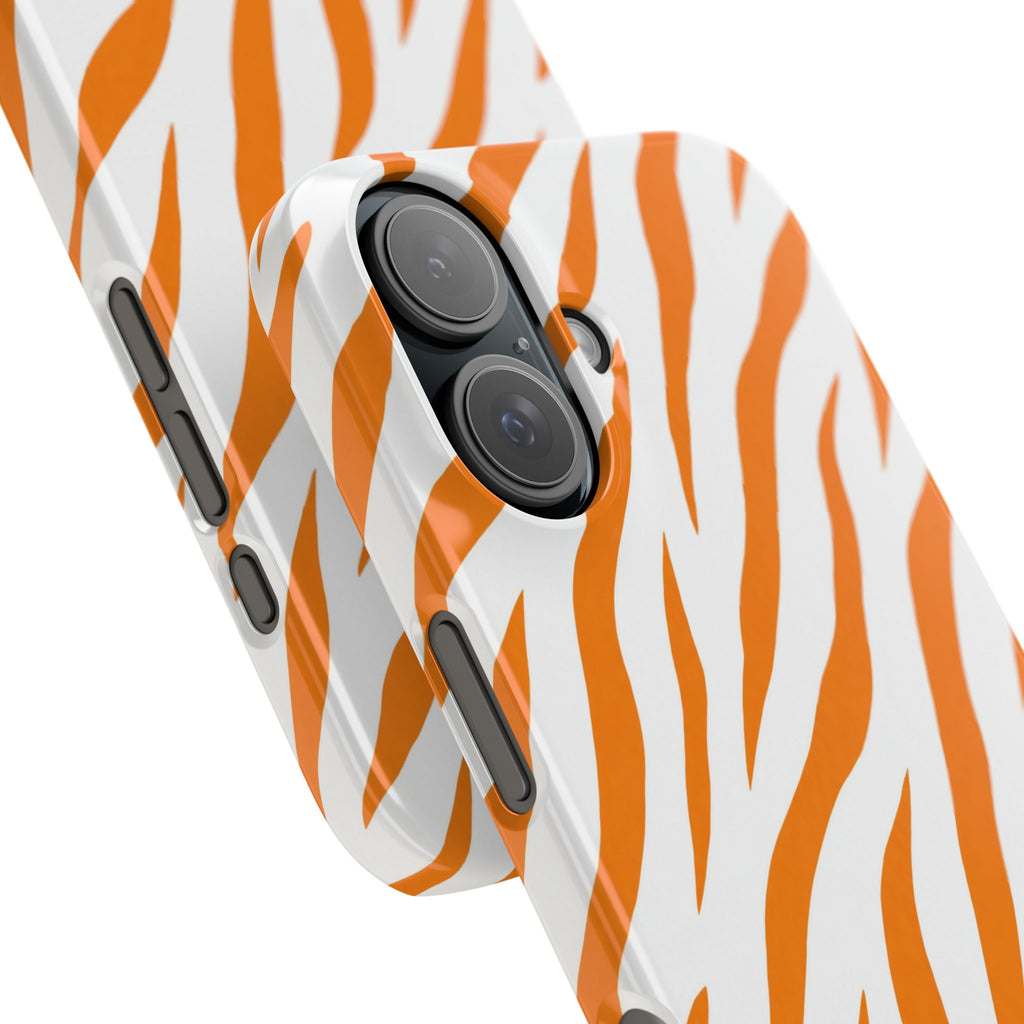 Orange Zebra— Slim iphone Case