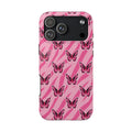Pink Butterfly and Zebra— Tough Phone Case