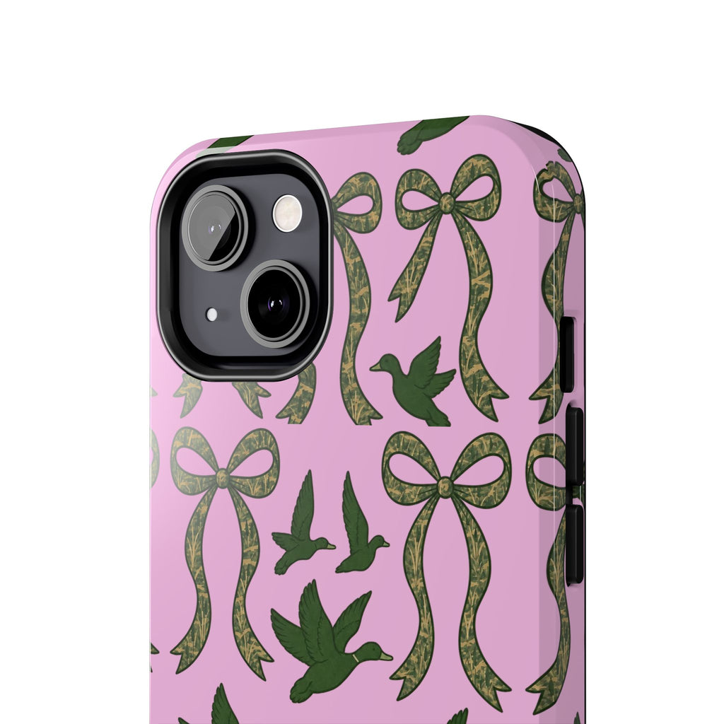 Duck "Cam-bow"— Tough Phone Case (Pink)