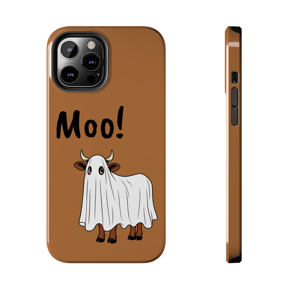 Ghost Cow– Tough Phone Case