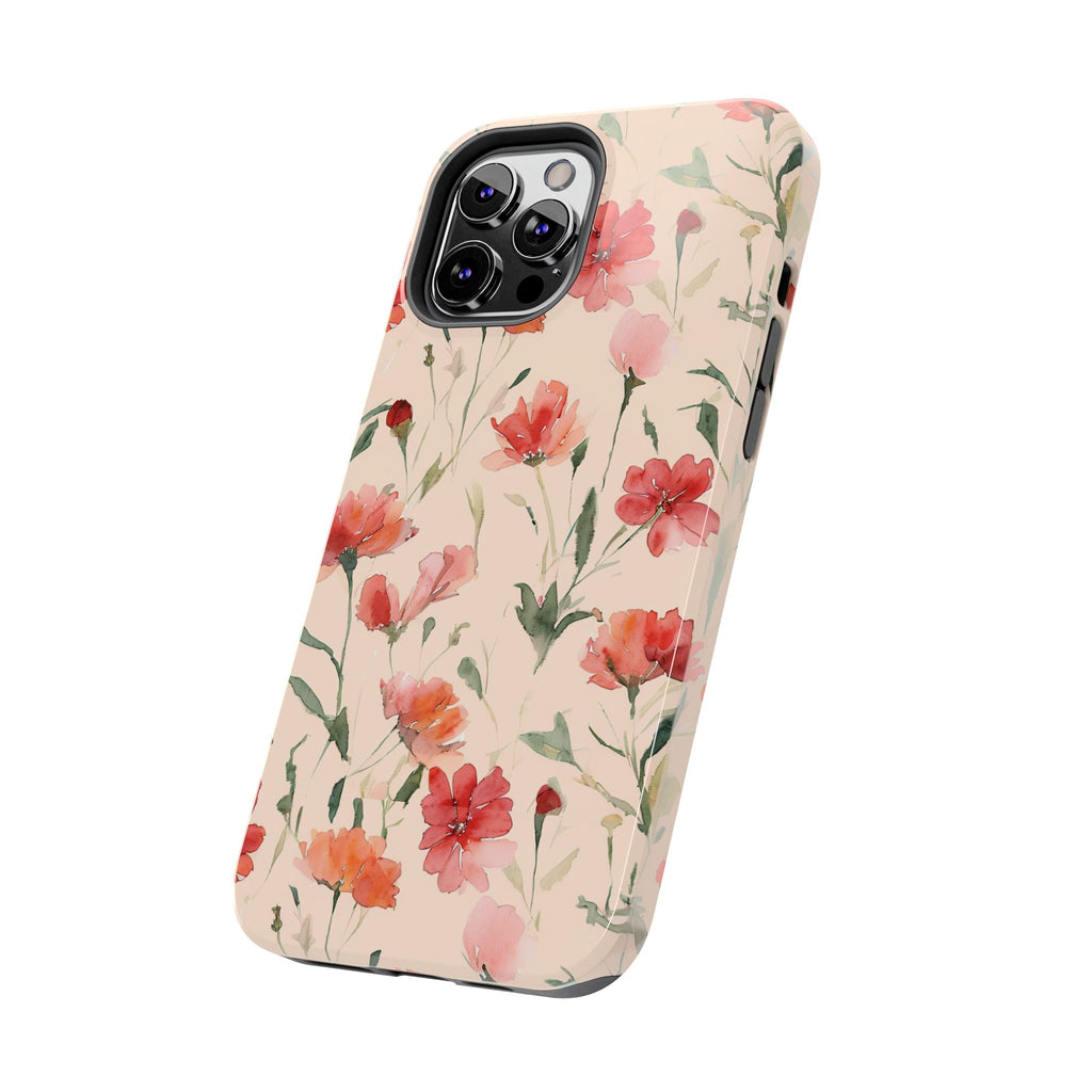 Floral Watercolor — Tough Phone Case