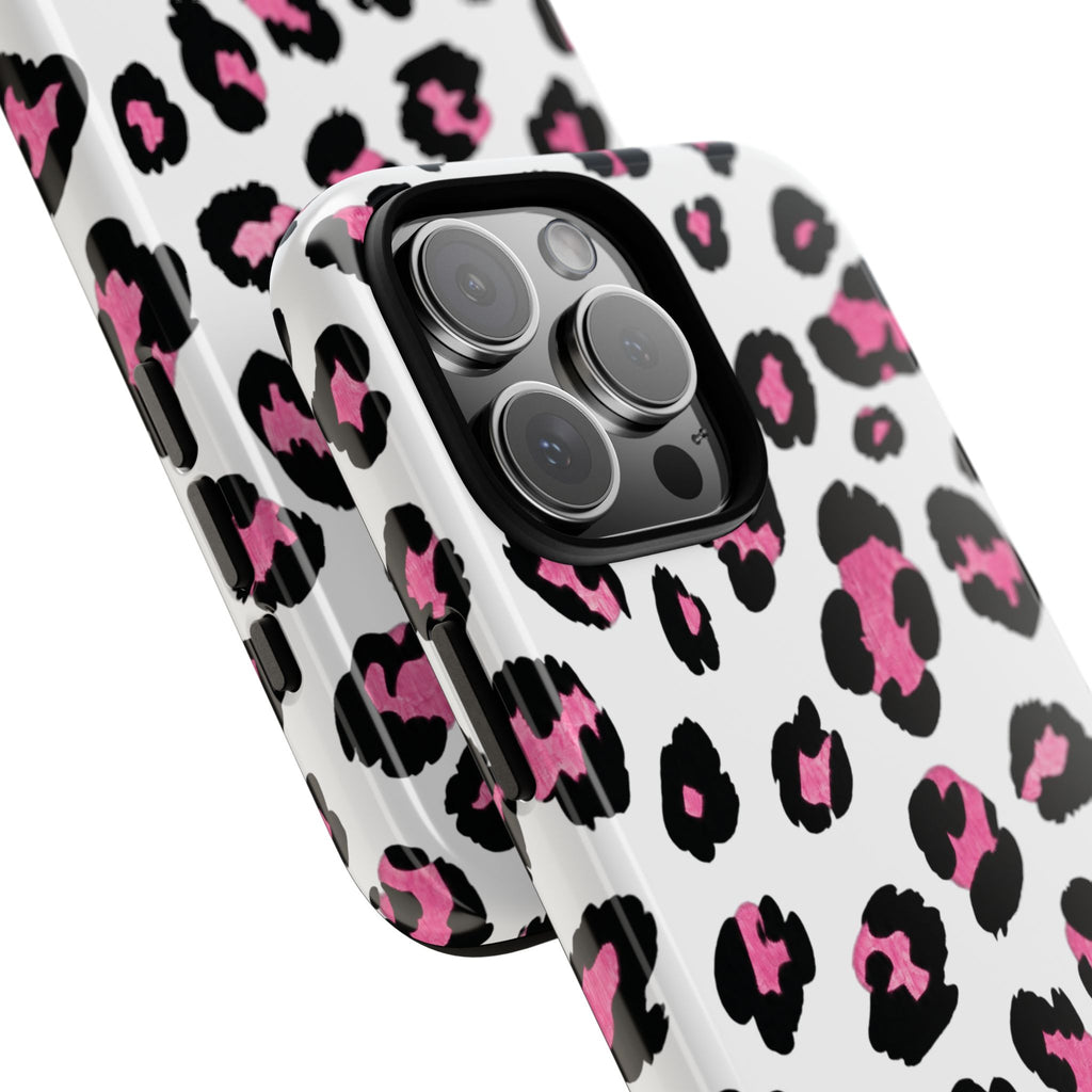 Pink Leopard Print Phone Case — Tough iphone Case