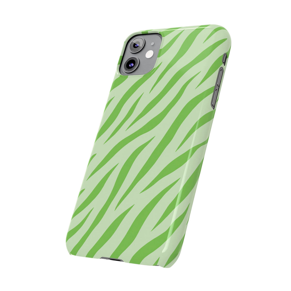 Green Zebra — Slim iphone Case