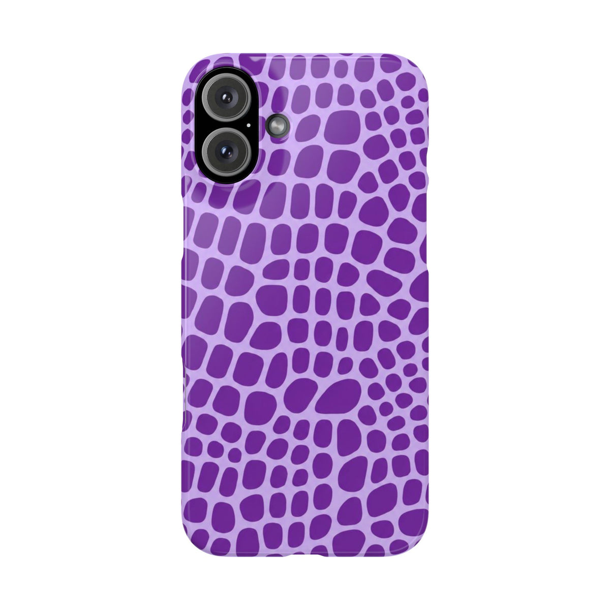 Purple Gator - Slim iphone Case