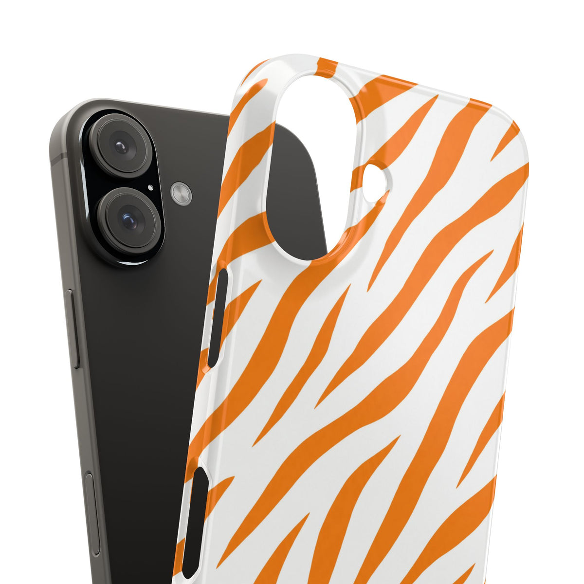Orange Zebra— Slim iphone Case