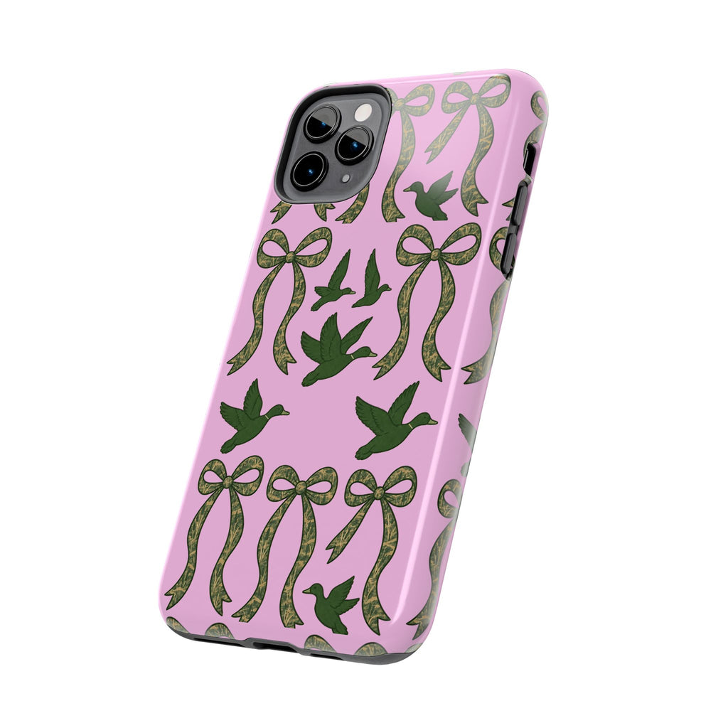 Duck "Cam-bow"— Tough Phone Case (Pink)