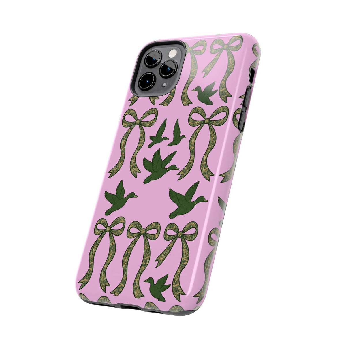 Duck "Cam-bow"— Tough Phone Case (Pink)