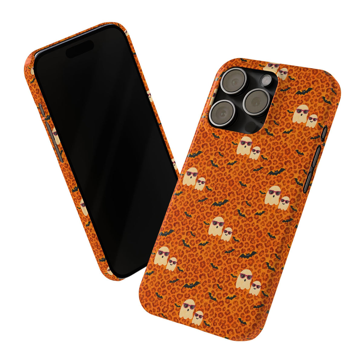 Leopard Ghost Pattern— Slim iphone Case