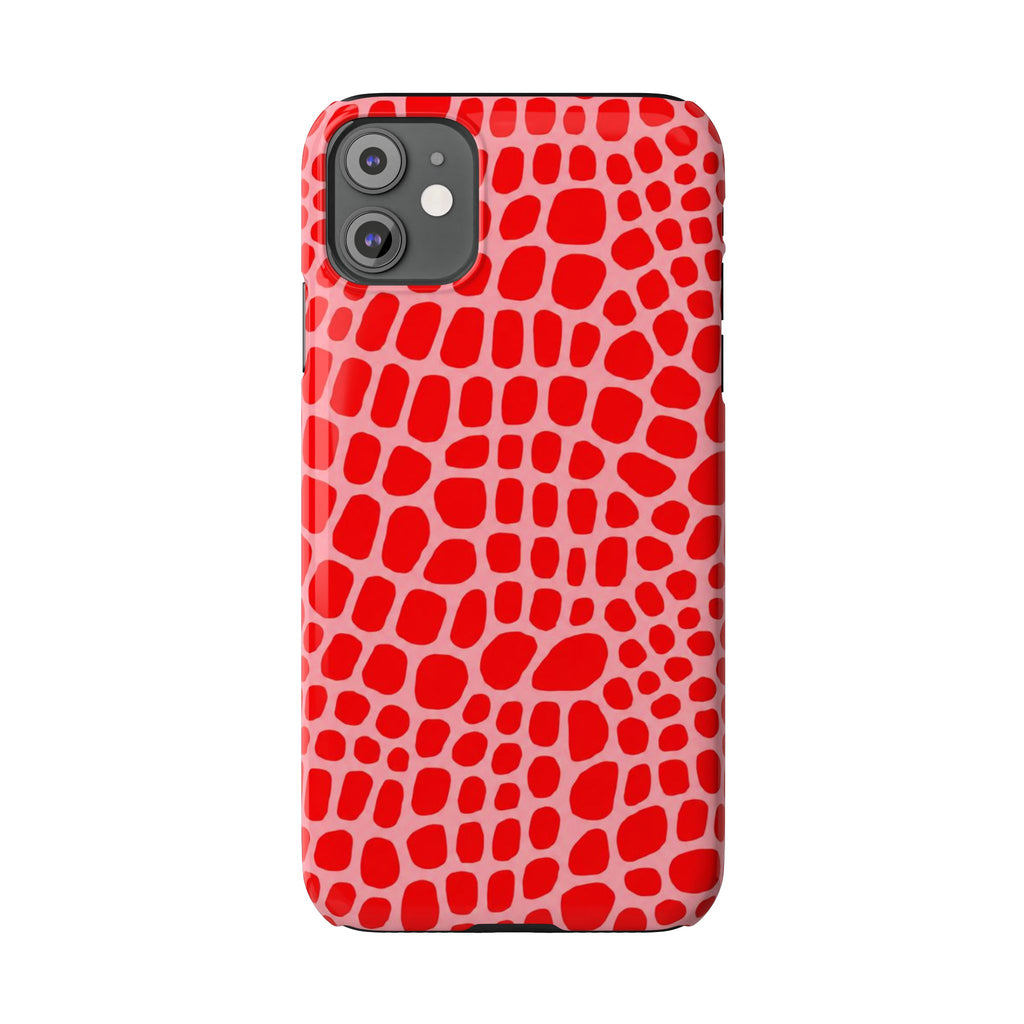 Red Gator — Slim iphone Case