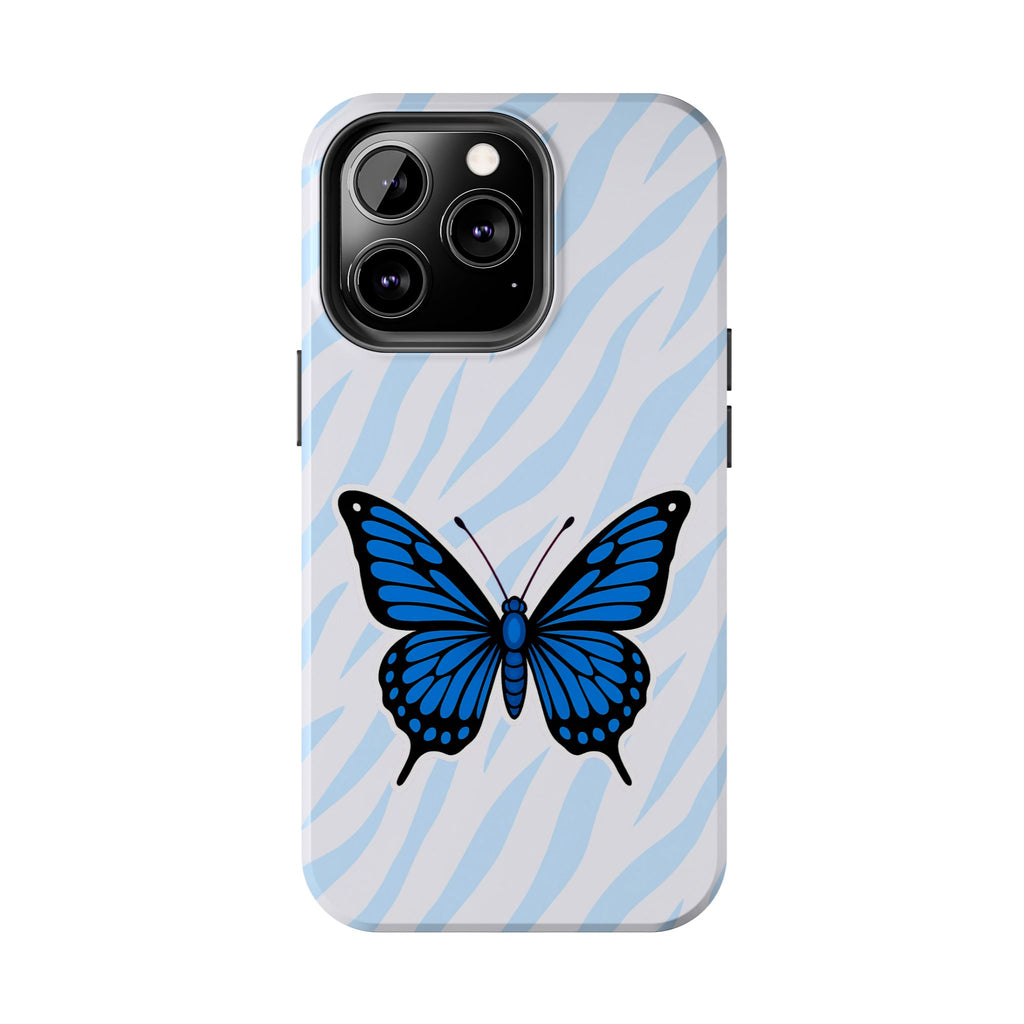 Blue Butterfly — Tough Phone Case