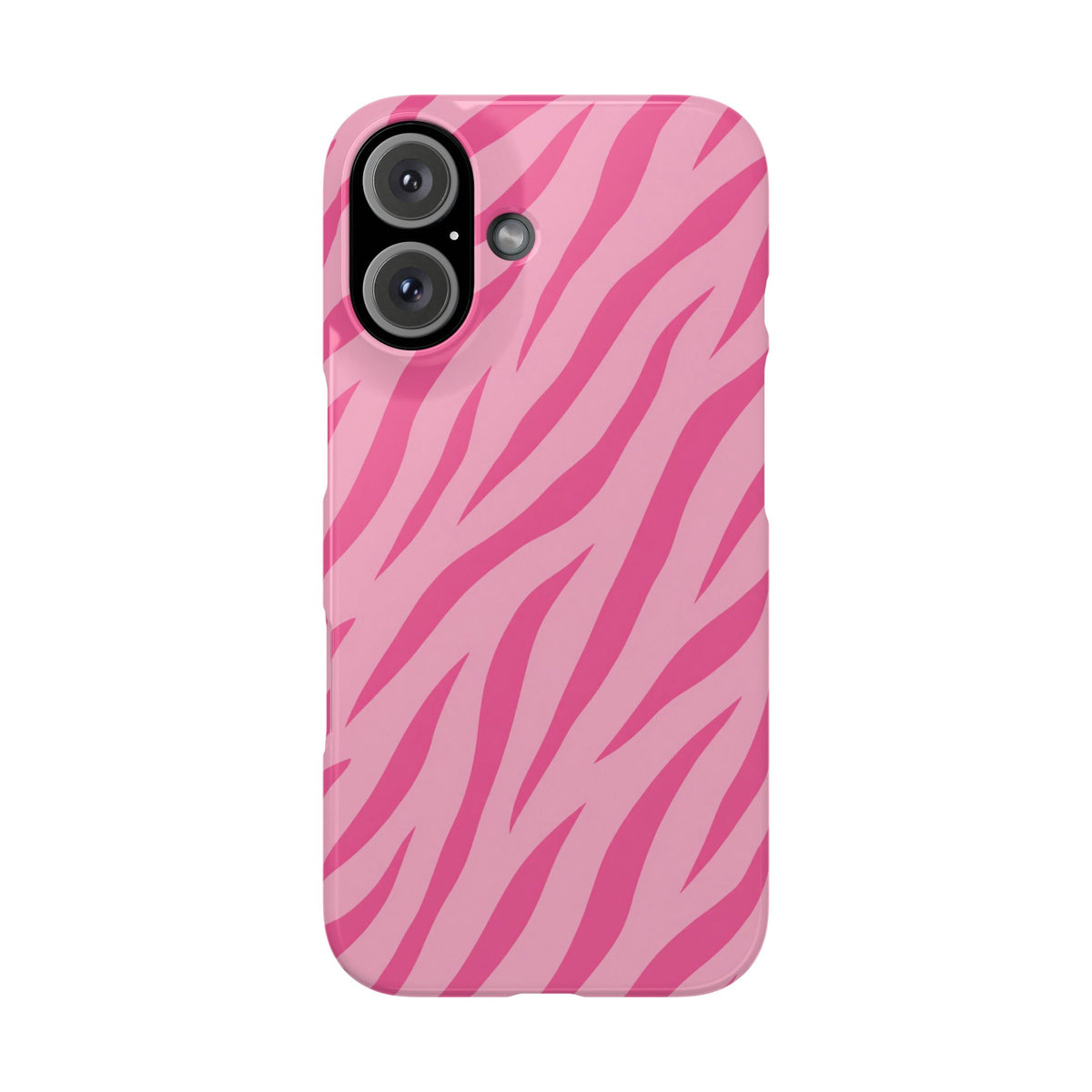Pink Zebra— Slim iphone Case