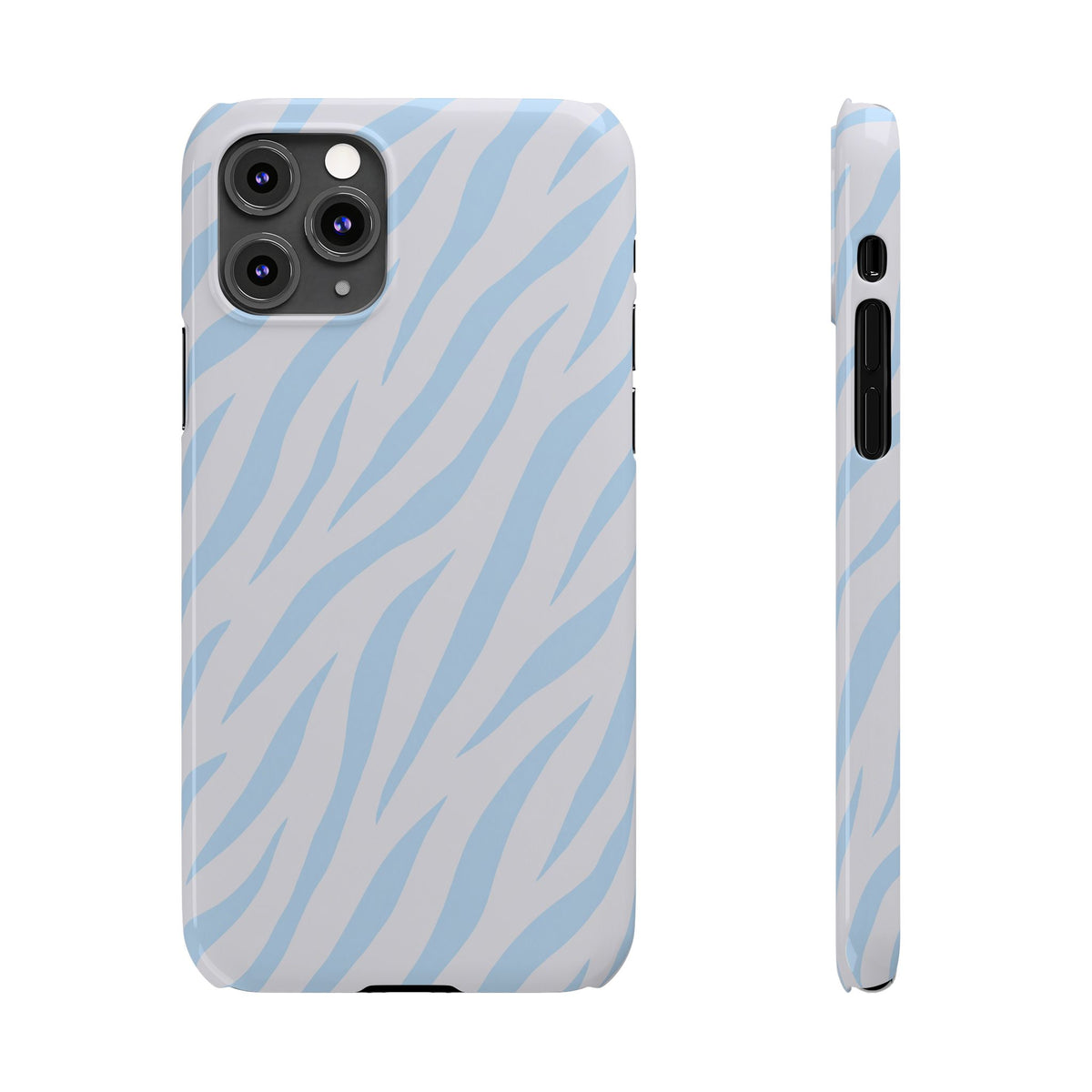 Blue Zebra - Slim iphone Case