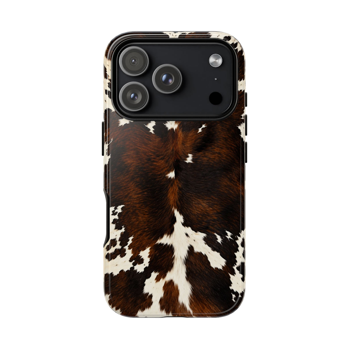 The Brown Hereford - Cow Print Tough iphone Case
