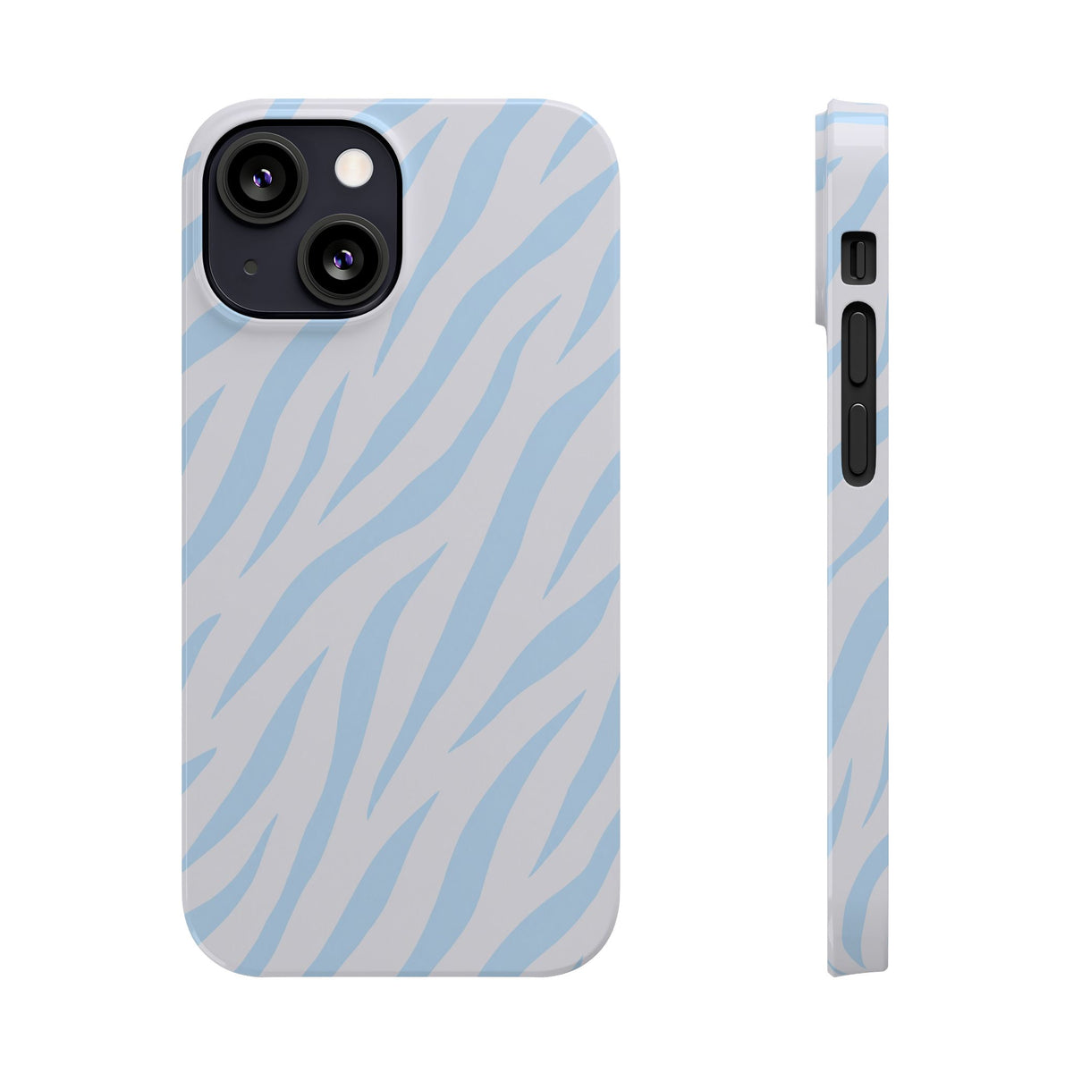 Blue Zebra - Slim iphone Case