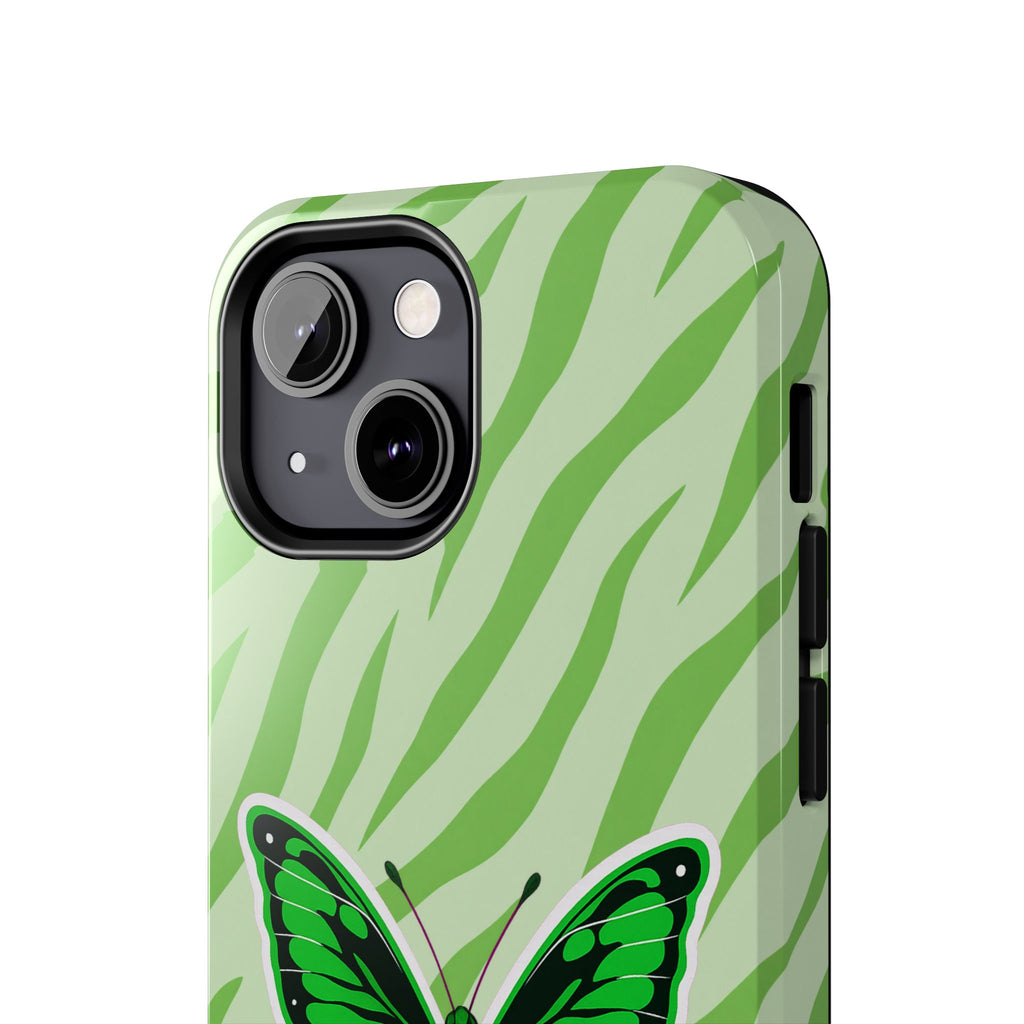 Green Butterfly - Tough Phone Case