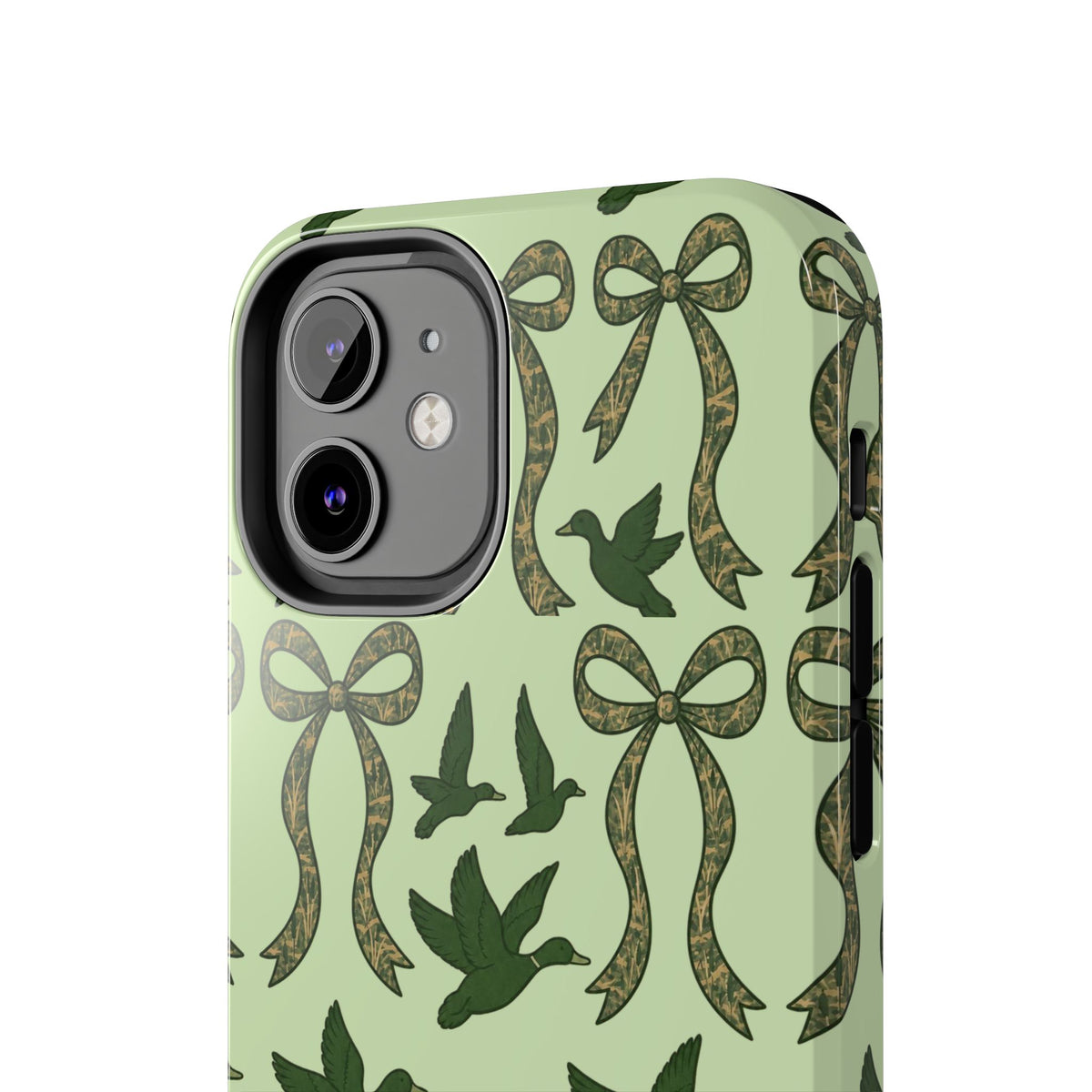 Duck "Cam-bow" - Tough Phone Case (Green)
