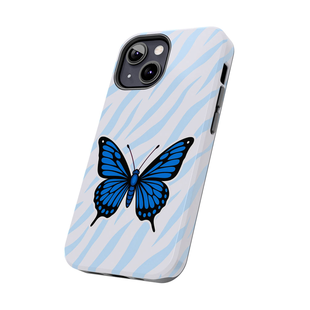 Blue Butterfly — Tough Phone Case