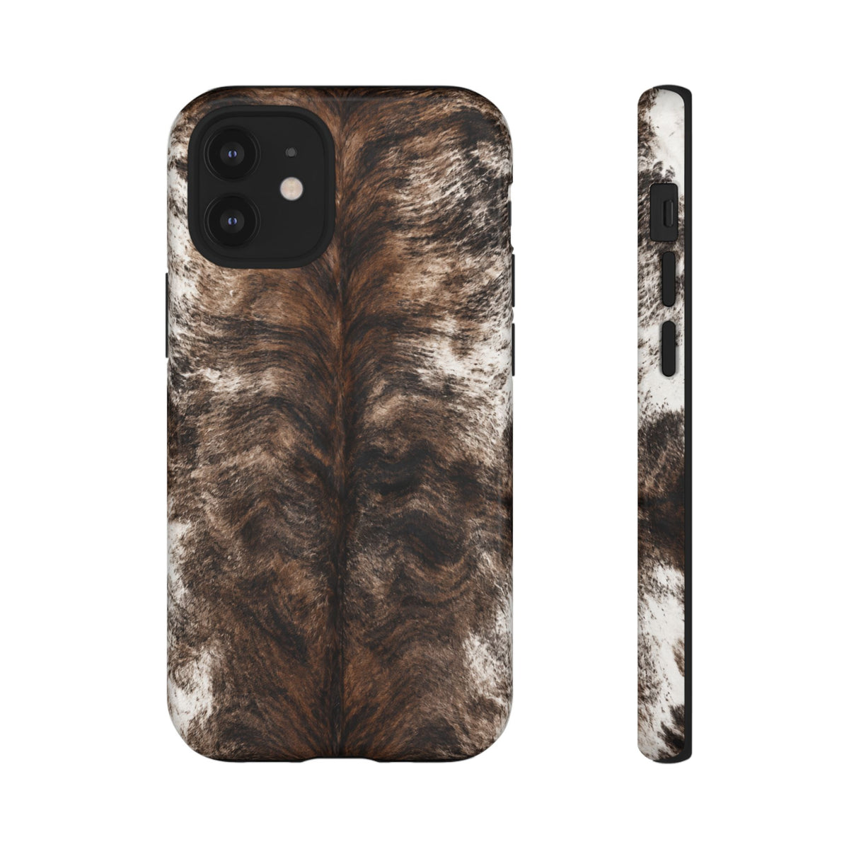 The Brindle Cow  —  Cow Print Tough iphone Case