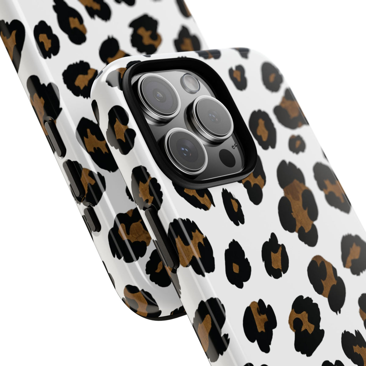 White Classic Leopard — Tough iphone case