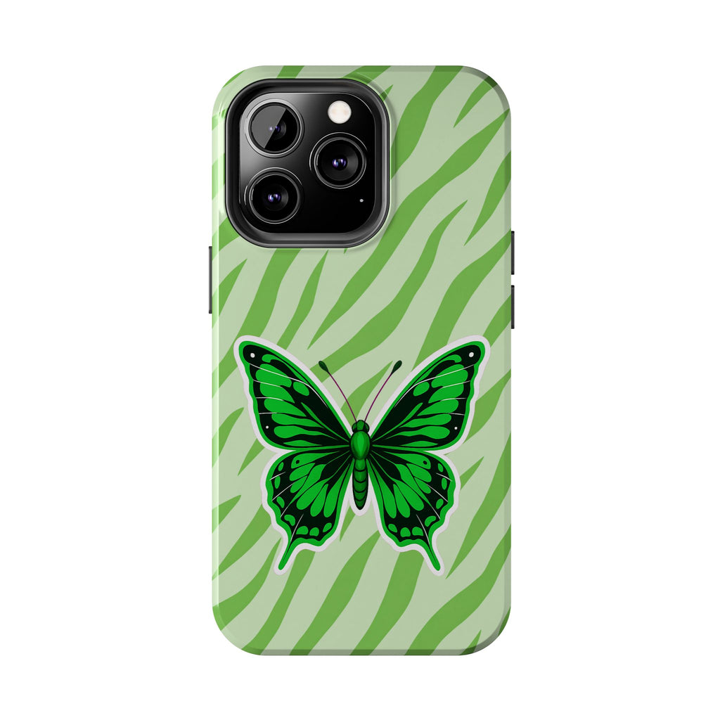 Green Butterfly - Tough Phone Case