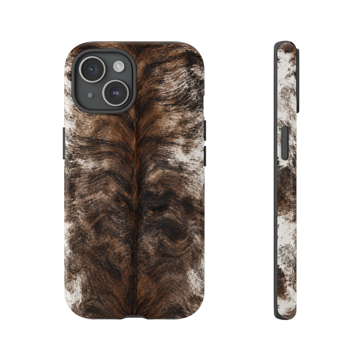 The Brindle Cow  —  Cow Print Tough iphone Case