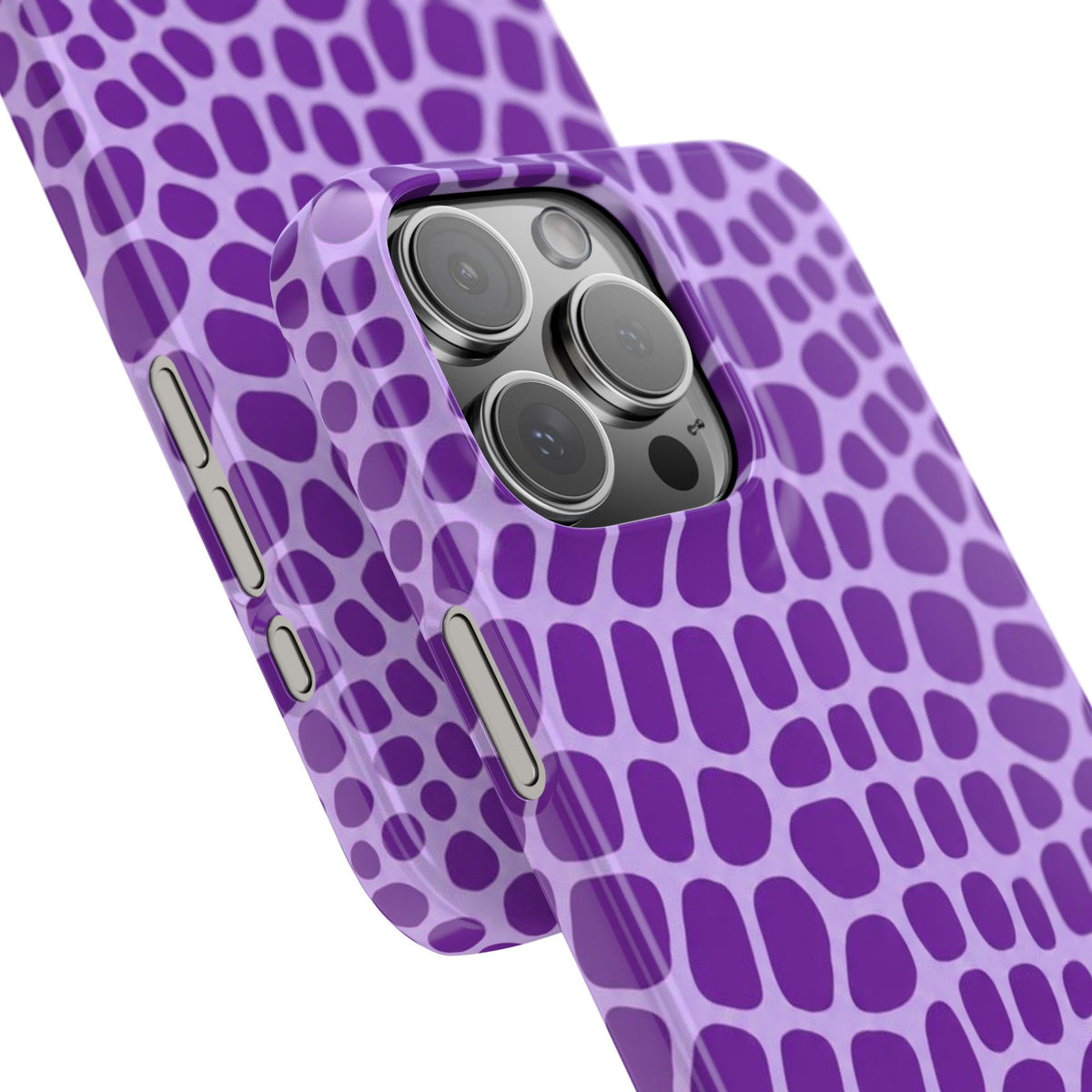 Purple Gator - Slim iphone Case