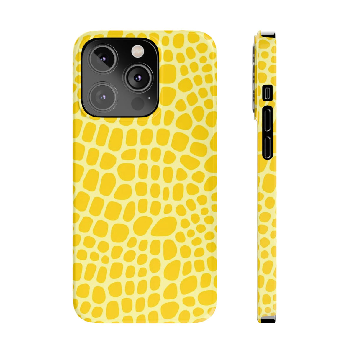 Yellow Gator — Slim iphone Case