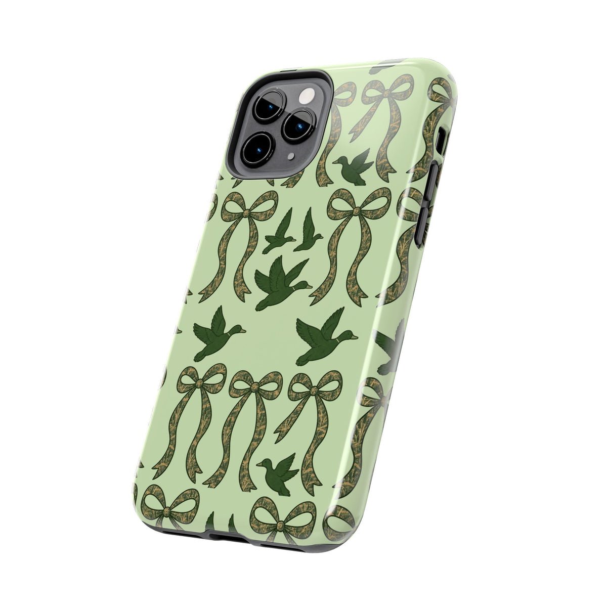 Duck "Cam-bow" - Tough Phone Case (Green)