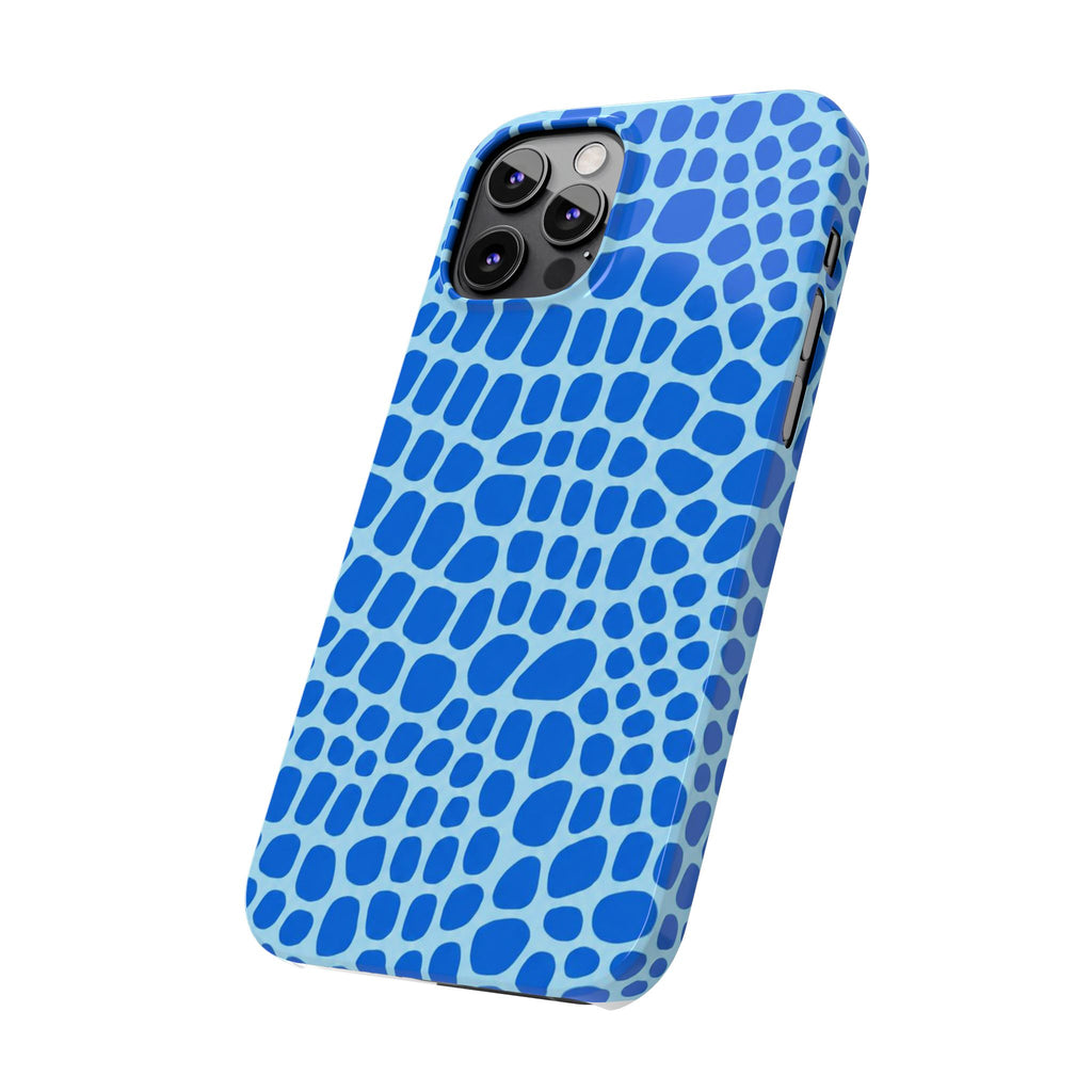 Blue Gator — Slim iphone Case