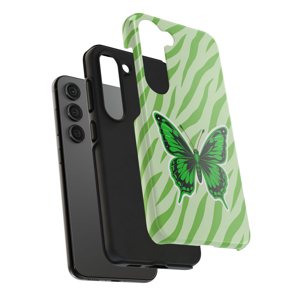 Green Butterfly - Tough Phone Case