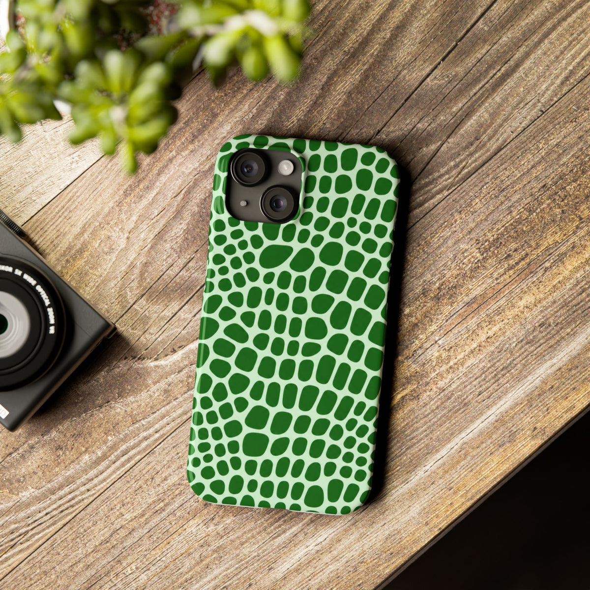 Green Gator - Slim iphone Case