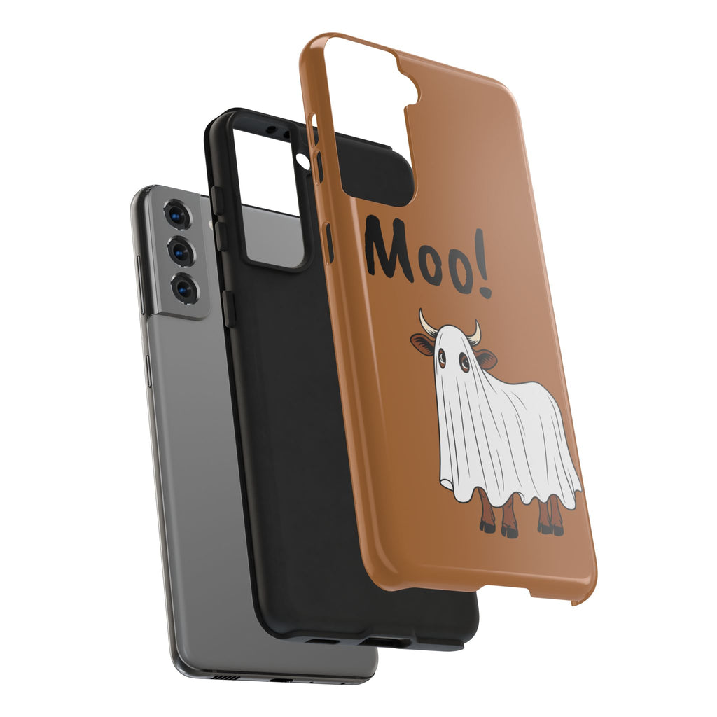 Ghost Cow– Tough Phone Case