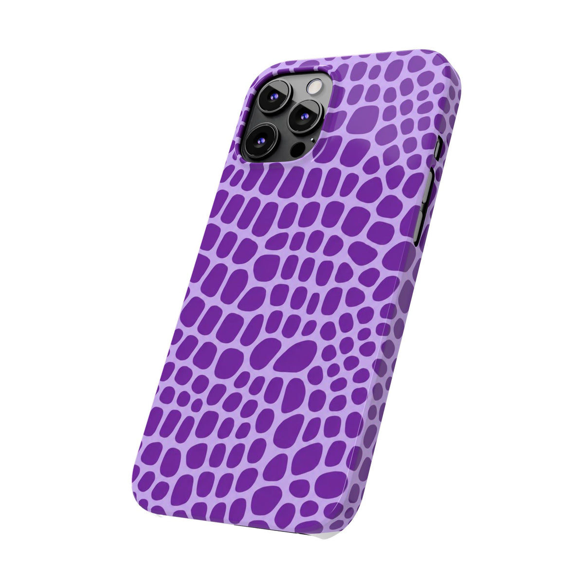 Purple Gator - Slim iphone Case