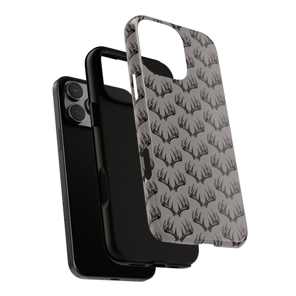 The White tail — Gray Deer Shed Tough iphone Case