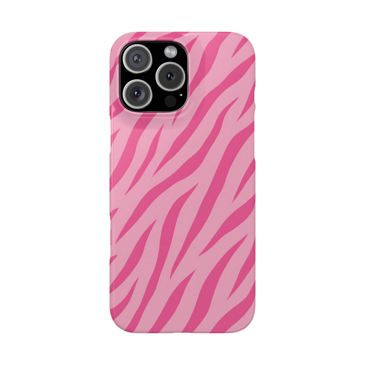 Pink Zebra— Slim iphone Case