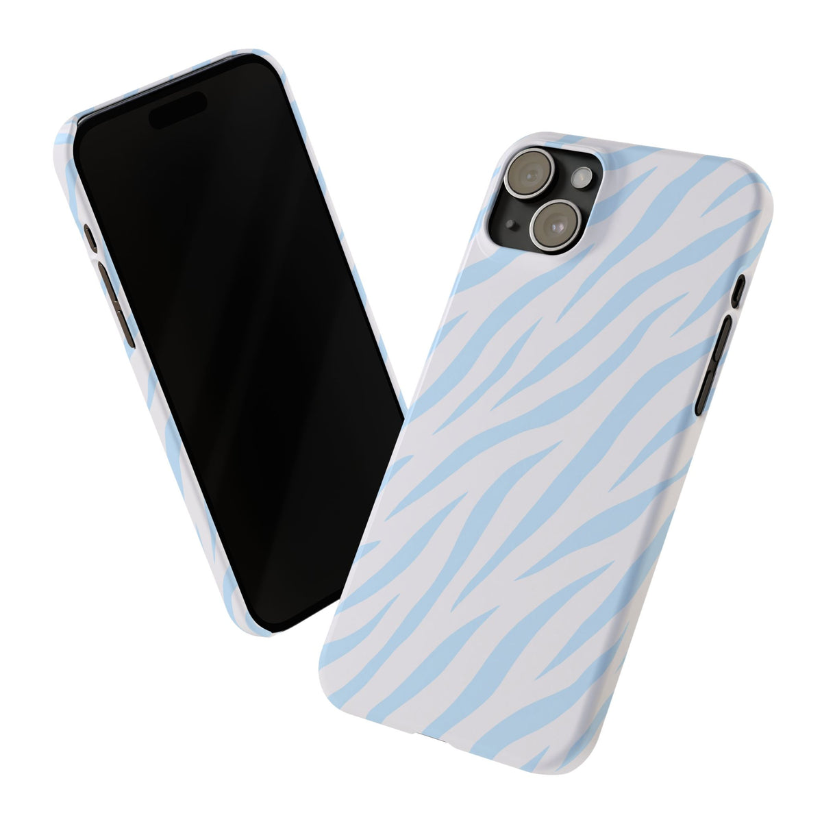 Blue Zebra - Slim iphone Case