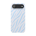 Blue Zebra - Slim iphone Case