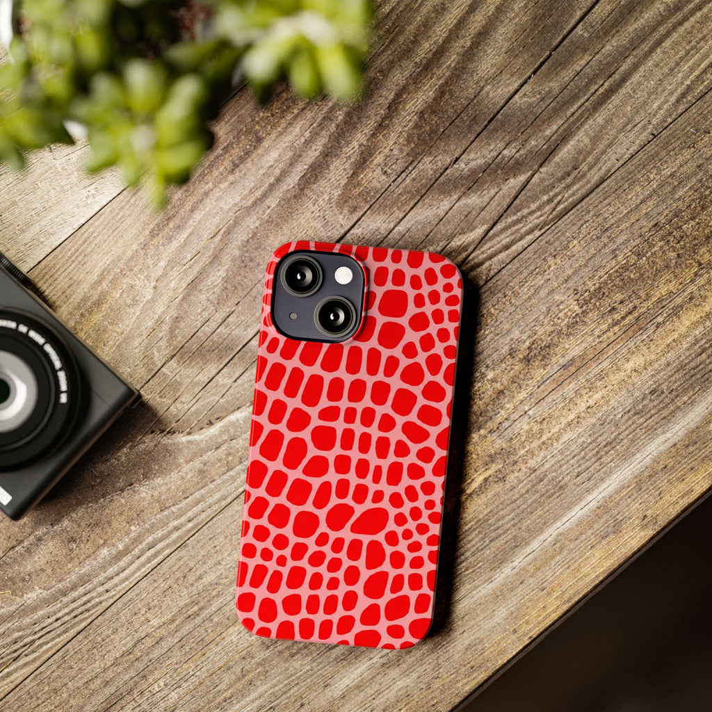 Red Gator — Slim iphone Case